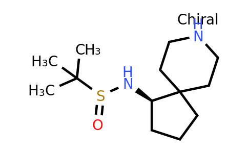 2055760-54-6 | (R)-N-[(4R)-8-azaspiro[4.5]decan-4-yl]-2-methyl-propane-2-sulfinamide