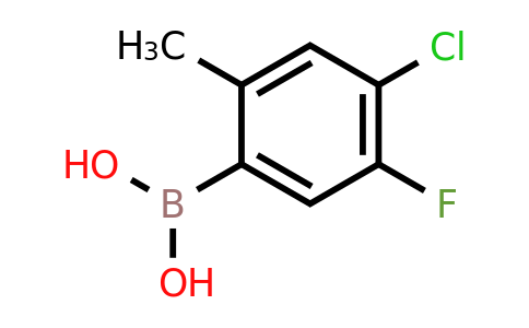 4-Chloro-5-fluoro-2-methylphenylboronic acid