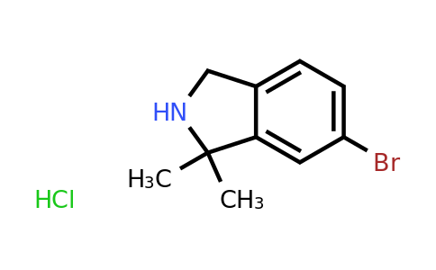 2055840-66-7 | 6-Bromo-1,1-dimethyl-2,3-dihydro-1H-isoindole hydrochloride