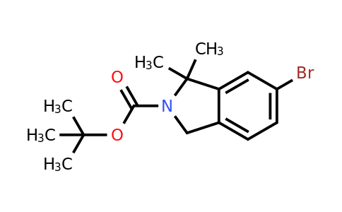 2055840-81-6 | tert-Butyl 6-bromo-1,1-dimethyl-2,3-dihydro-1H-isoindole-2-carboxylate