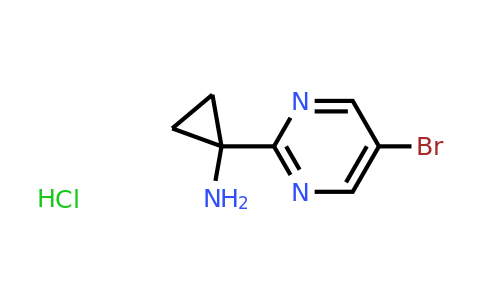 2055841-13-7 | 1-(5-Bromopyrimidin-2-yl)cyclopropan-1-amine hydrochloride