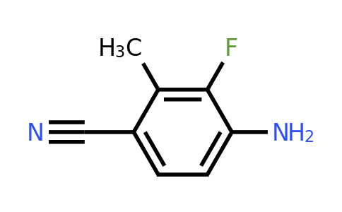 4-Amino-3-fluoro-2-methylbenzonitrile