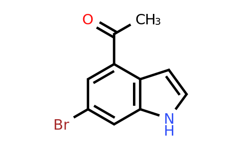 2055841-48-8 | 1-(6-Bromo-1H-indol-4-yl)ethan-1-one