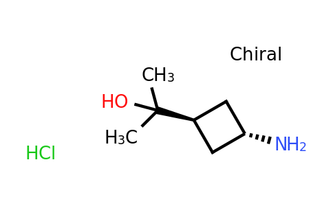 2-[trans-3-Aminocyclobutyl]propan-2-ol hydrochloride