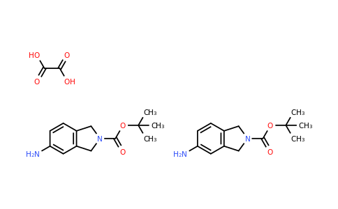 2061979-87-9 | tert-Butyl 5-aminoisoindoline-2-carboxylate oxalate(2:1)