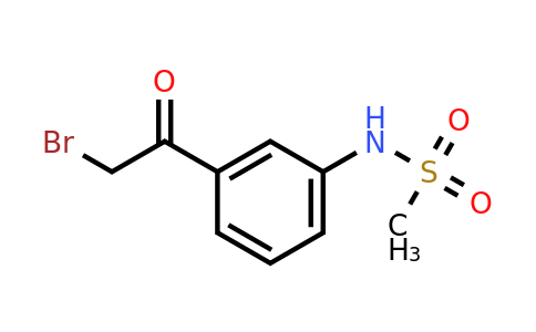 2065-04-5 | N-[3-(2-Bromoacetyl)phenyl]methanesulfonamide