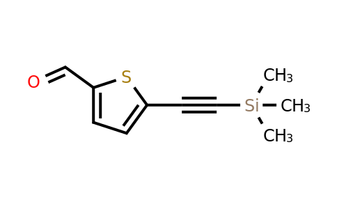 206768-50-5 | 5-[2-(Trimethylsilyl)ethynyl]thiophene-2-carbaldehyde