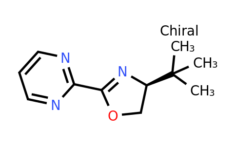 2070868-78-7 | (S)-4-(tert-Butyl)-2-(pyrimidin-2-yl)-4,5-dihydrooxazole