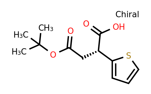 207120-62-5 | (R)-4-(tert-Butoxy)-4-oxo-2-(thiophen-2-yl)butanoic acid