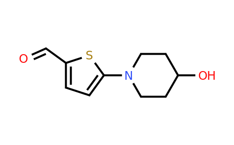 207290-72-0 | 5-(4-Hydroxypiperidin-1-yl)thiophene-2-carbaldehyde