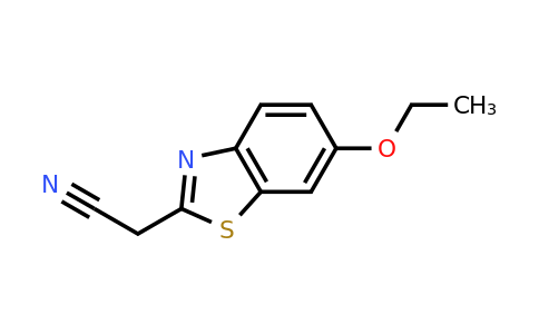 207400-12-2 | (6-Ethoxy-1,3-benzothiazol-2-yl)acetonitrile