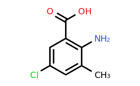 2-Amino-5-chloro-3-methylbenzoic acid