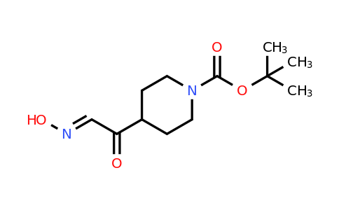 2084138-46-3 | tert-Butyl 4-(2-(hydroxyimino)acetyl)piperidine-1-carboxylate