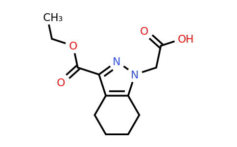2-(3-ethoxycarbonyl-4,5,6,7-tetrahydroindazol-1-yl)acetic acid