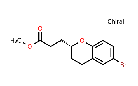 2088284-57-3 | Methyl (R)-3-(6-bromochroman-2-yl)propanoate