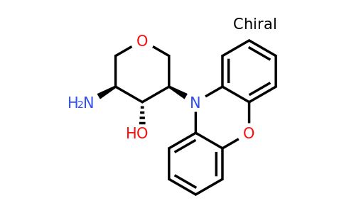 2088957-26-8 | (3S,4R,5R)-3-Amino-5-(10H-phenoxazin-10-yl)tetrahydro-2H-pyran-4-ol
