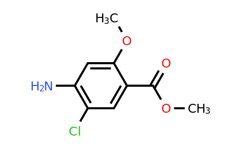 20896-27-9 | Methyl 4-amino-5-chloro-2-methoxybenzoate
