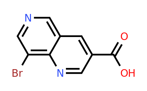 2089649-21-6 | 8-Bromo-1,6-naphthyridine-3-carboxylic acid