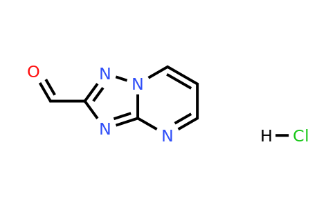 2089650-42-8 | [1,2,4]Triazolo[1,5-a]pyrimidine-2-carbaldehyde hydrochloride