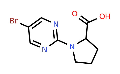 2089658-87-5 | (5-Bromopyrimidin-2-yl)proline