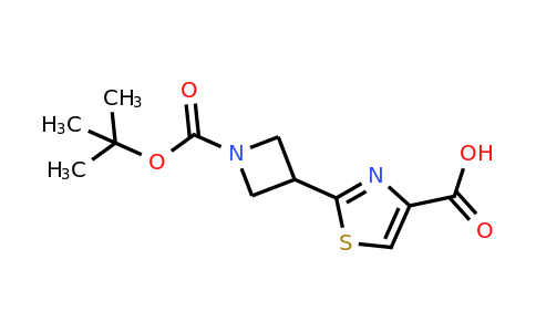 2089876-66-2 | 2-(1-(tert-Butoxycarbonyl)azetidin-3-yl)thiazole-4-carboxylic acid