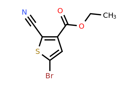 2090354-40-6 | Ethyl 5-bromo-2-cyanothiophene-3-carboxylate