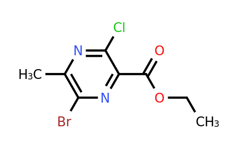 2091009-80-0 | Ethyl 6-bromo-3-chloro-5-methylpyrazine-2-carboxylate