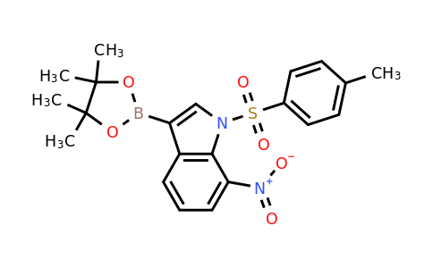 2091135-03-2 | 7-Nitro-3-(4,4,5,5-tetramethyl-1,3,2-dioxaborolan-2-yl)-1-tosyl-1H-indole