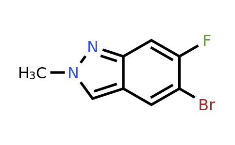 2091272-22-7 | 5-Bromo-6-fluoro-2-methyl-2h-indazole