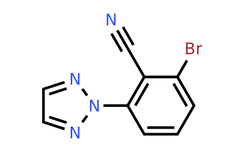 2-Bromo-6-(2H-1,2,3-triazol-2-yl)benzonitrile