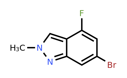 2092036-32-1 | 6-Bromo-4-fluoro-2-methyl-2h-indazole