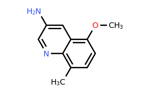 2092836-10-5 | 5-Methoxy-8-methylquinolin-3-amine