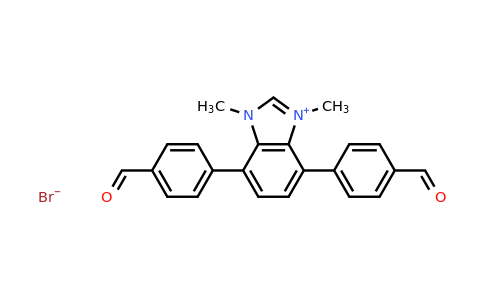 2092907-96-3 | 4,7-Bis(4-formylphenyl)-1,3-dimethyl-1H-benzo[d]imidazol-3-ium bromide