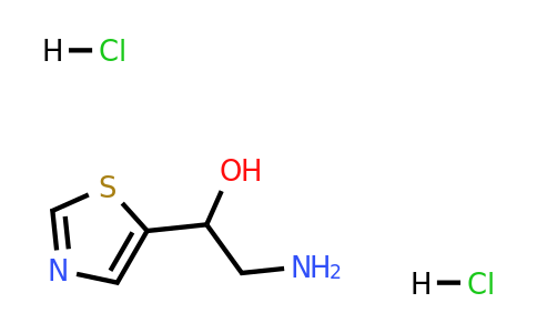 2-Amino-1-(thiazol-5-yl)ethan-1-ol dihydrochloride