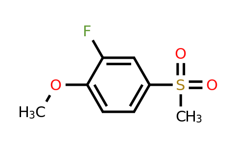 20951-14-8 | 2-Fluoro-1-methoxy-4-(methylsulfonyl)benzene
