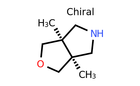2095349-67-8 | cis-3a,6a-dimethyl-3,4,5,6-tetrahydro-1H-furo[3,4-c]pyrrole