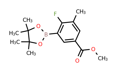 2096330-13-9 | Methyl 4-fluoro-3-methyl-5-(4,4,5,5-tetramethyl-1,3,2-dioxaborolan-2-yl)benzoate