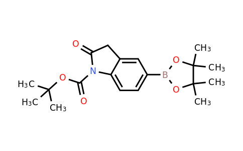 2096332-45-3 | tert-Butyl 2-oxo-5-(4,4,5,5-tetramethyl-1,3,2-dioxaborolan-2-yl)indoline-1-carboxylate
