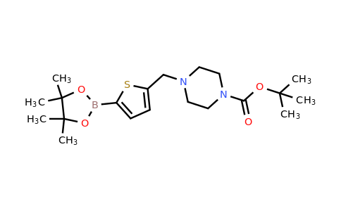 2096333-65-0 | Tert-butyl 4-((5-(4,4,5,5-tetramethyl-1,3,2-dioxaborolan-2-yl)thiophen-2-yl)methyl)piperazine-1-carboxylate