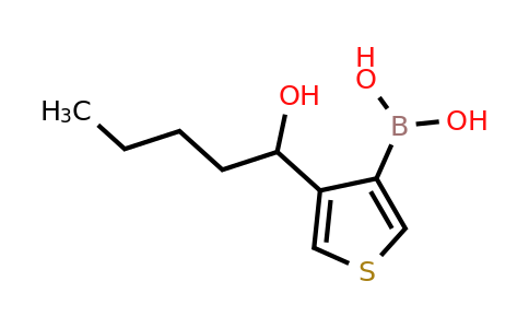 2096334-17-5 | 4-(1-Hydroxypentyl)thiophen-3-boronic acid