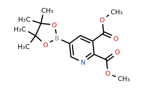 2096334-48-2 | Dimethyl 5-(4,4,5,5-tetramethyl-1,3,2-dioxaborolan-2-yl)pyridine-2,3-dicarboxylate