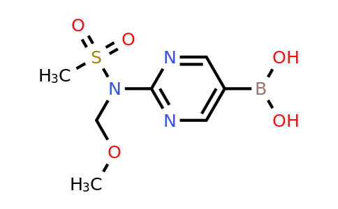 2096338-10-0 | 2-[N-(Methoxymethyl)methanesulfonamido]pyrimidine-5-boronic acid