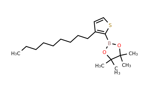2096339-01-2 | 4,4,5,5-Tetramethyl-2-(3-nonylthiophen-2-yl)-1,3,2-dioxaborolane