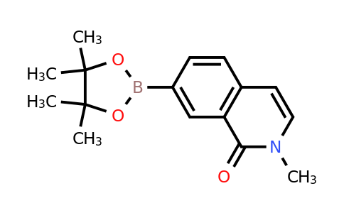 2096997-20-3 | 2-Methyl-7-(4,4,5,5-tetramethyl-1,3,2-dioxaborolan-2-yl)isoquinolin-1(2H)-one