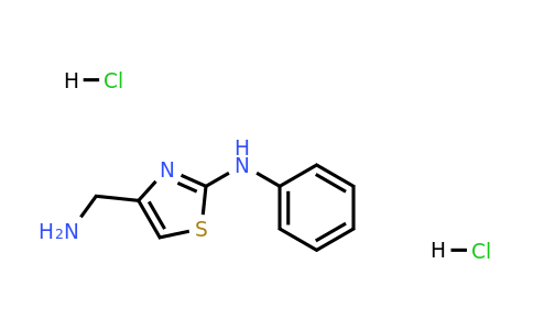(4-Aminomethyl-thiazol-2-yl)-phenyl-amine dihydrochloride