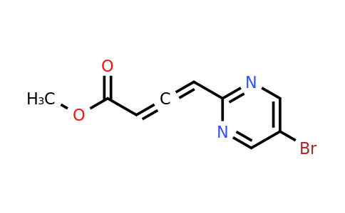 2097068-58-9 | 4-(5-Bromo-pyrimidin-2-yl)-buta-2,3-dienoic acid methyl ester