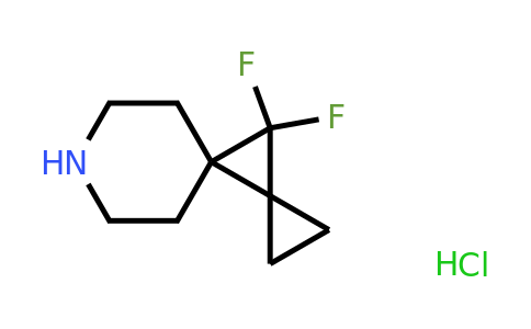 10,10-Difluoro-7-azadispiro[2.0.54.13]decane hydrochloride