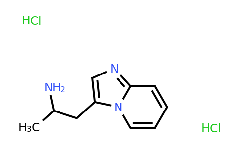 1-(Imidazo[1,2-a]pyridin-3-yl)propan-2-amine dihydrochloride