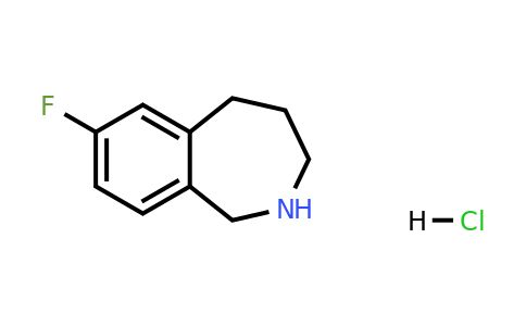 2097938-75-3 | 7-Fluoro-2,3,4,5-tetrahydro-1H-benzo[c]azepine hydrochloride