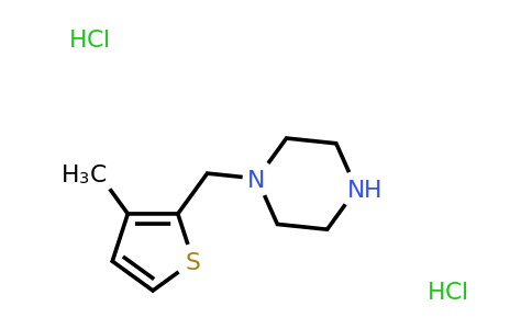 2097968-26-6 | 1-[(3-methylthiophen-2-yl)methyl]piperazine dihydrochloride